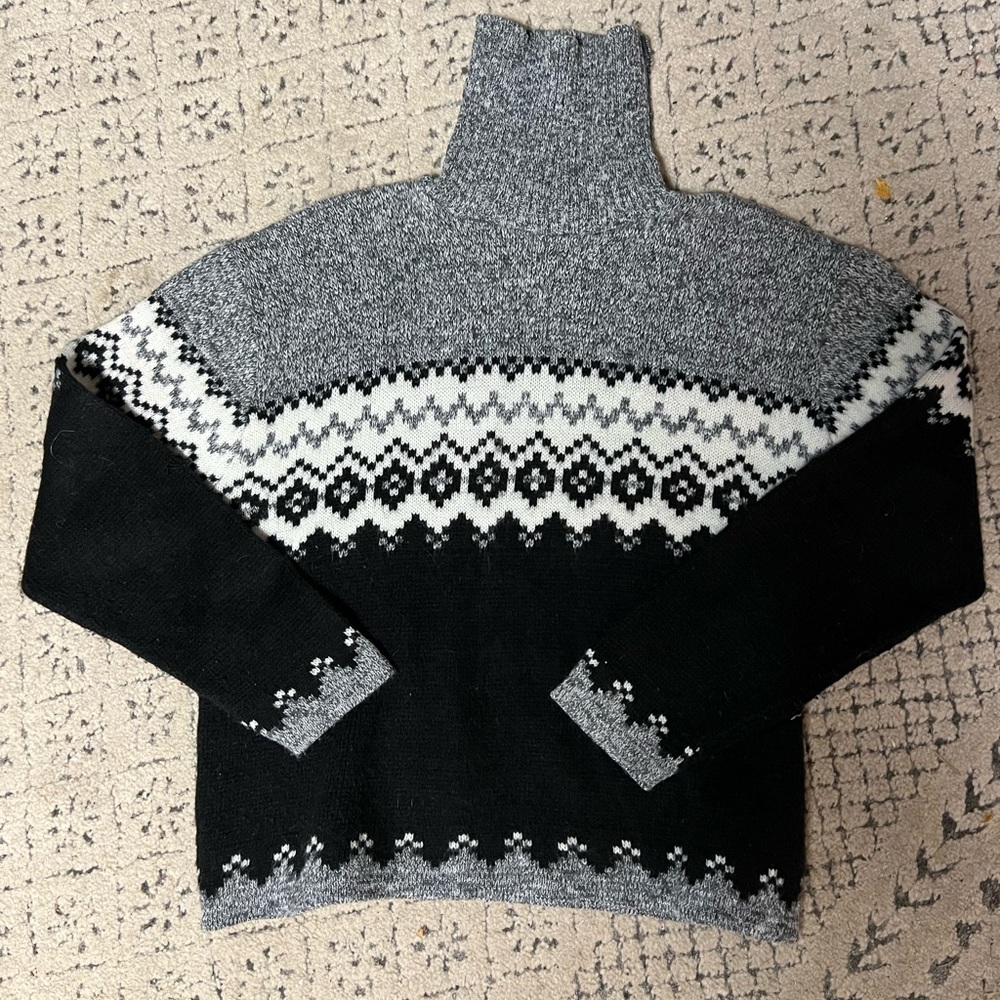 Great Northwest Fair Isle Turtleneck Sweater